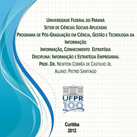 Estratégias competitiva e colaborativa & Alianças estratégicas