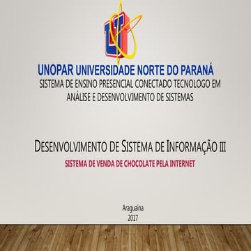 Seminários V - Ads -UNOPAR ARAGUAINA,TO - POLO II