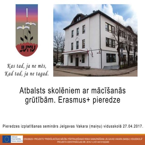 Seminārs 27 april  1