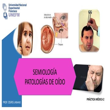 Semiologia de patologias   inflamatoria de oido