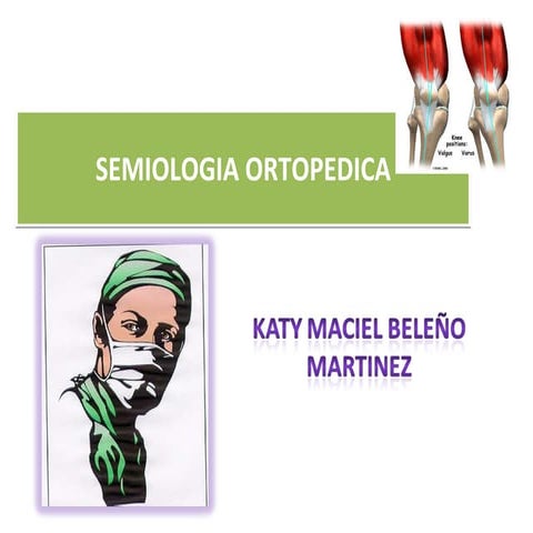 Semiologia ortopedica