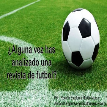 Semiotica revista - futbol