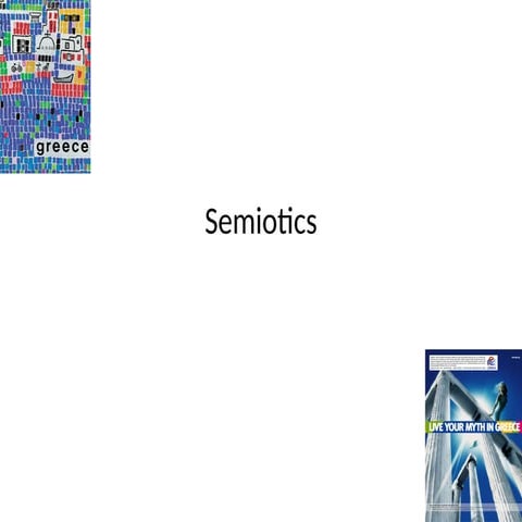 Semiotics for business studies and management | PPT