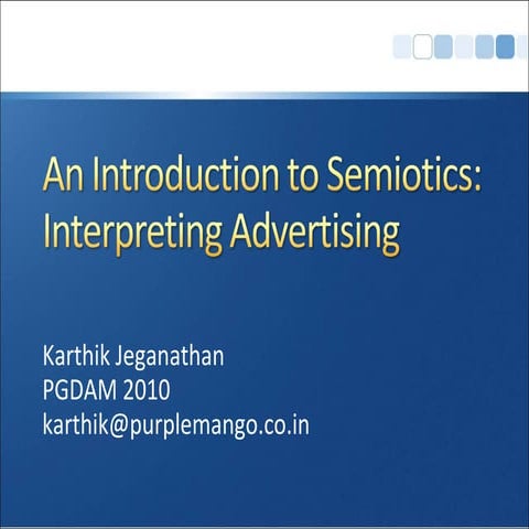 Semiotics