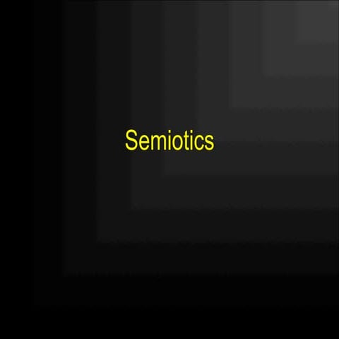 Semiotics