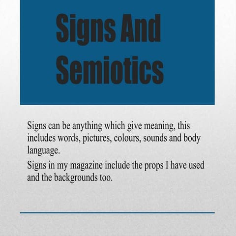 Semiotics
