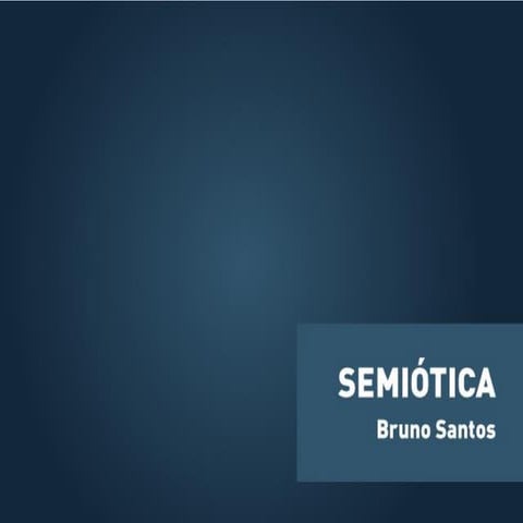 Semiótica - ícone, índice e símbolo