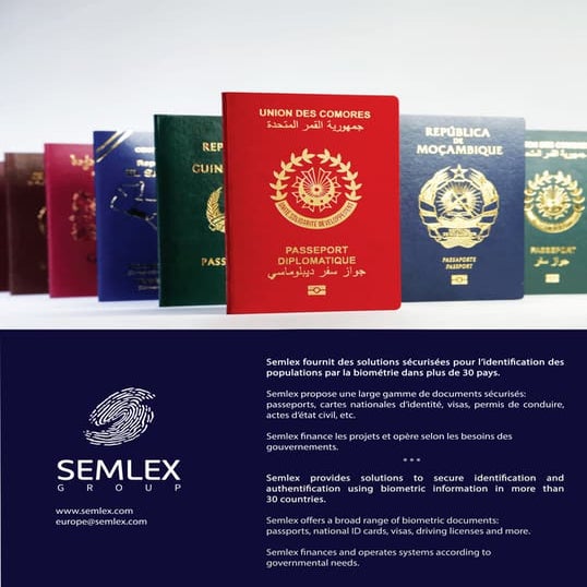 Le passeport biométrique en RDC - Communiqué Semlex | PDF