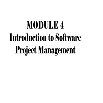 Comprehensive Introduction to Software Project Management Principles ...