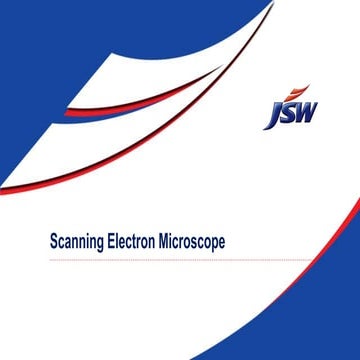 Scanning Electron Microscope