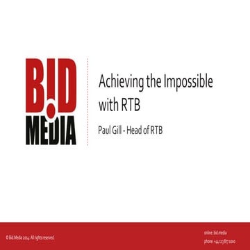 Mobile RTB Advertising - Megamadz | PPTX