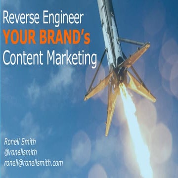 How to Reverse Engineer Your Brand's Content Marketing