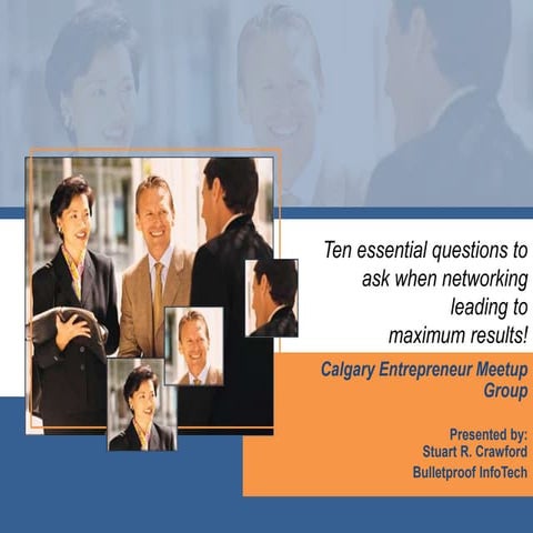 10 Essential Questions For Networking