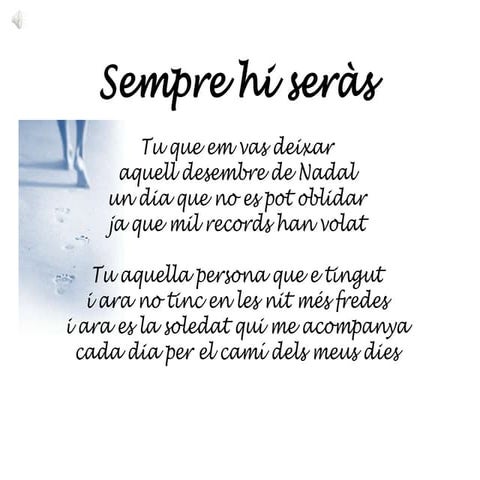 Sempre hi seràs