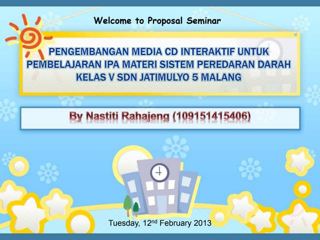 PPT sidang seminar proposal model kuantitatif | PPTX