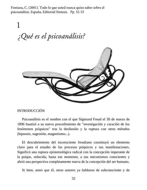 Acerca del narcisismo | PDF