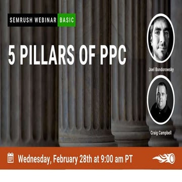 5 Pillars of PPC