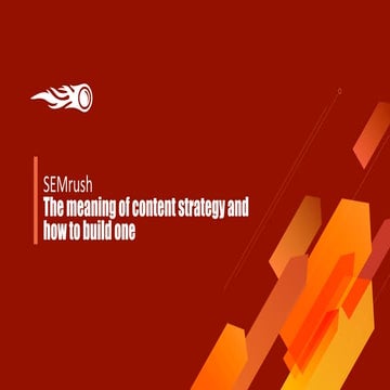 The meaning of Digital Strategy and practical insights on how to build one - Fernando Angulo