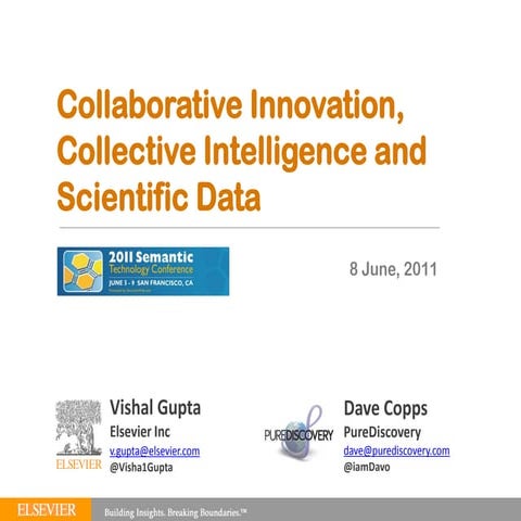 Semtech 2011 Elsevier PureDiscovery | PDF
