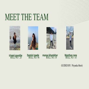 Sign language to text conversion power point presentation