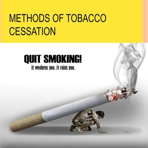 TOBACCO CESSATION