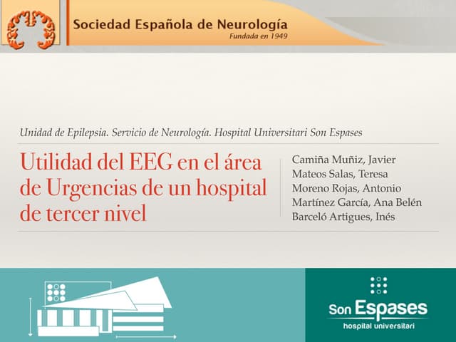 Utilidad del EEG en el área de urgencias de un hospital de tercer nivel
