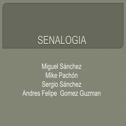 Senalogia