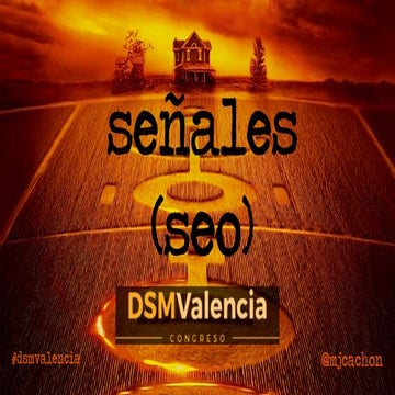 Señales SEO #DSMValencia