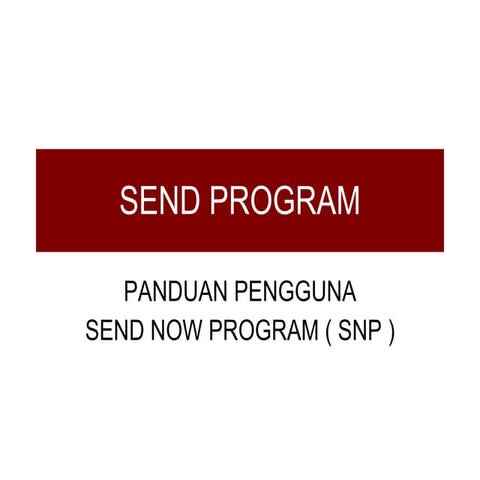 Sendnowprogram
