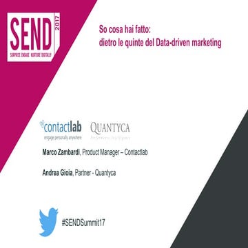 So cosa hai fatto: dietro le quinte del Data-driven marketing