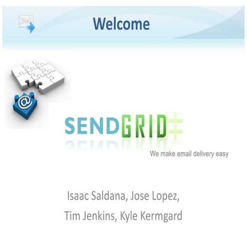 Sendgrid pitch deck
