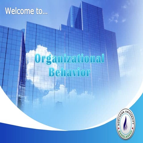 Organizational Behavior - Values, Attitude, Job Satisfaction