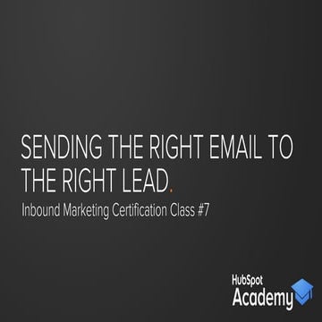 Sending the Right Email to the Right Person