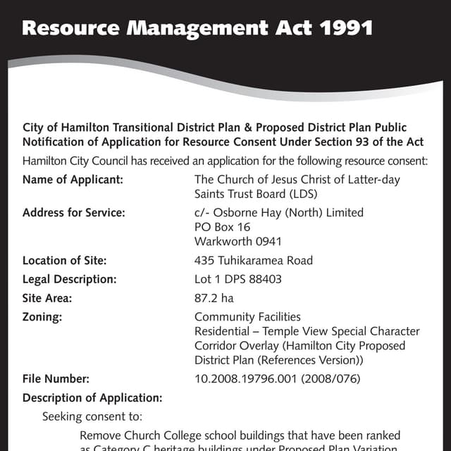 Send Written Submissions