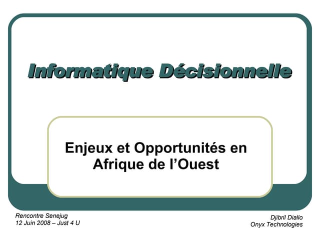 Business Intelligence