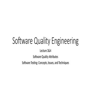 Software Quality Engineering in 2025 Software