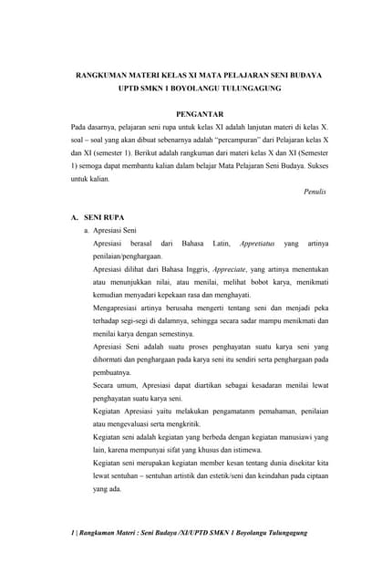 Seni Budaya Xi Word2003 1