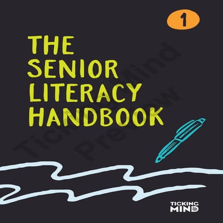 The Senior Literacy Writing Handbook 1