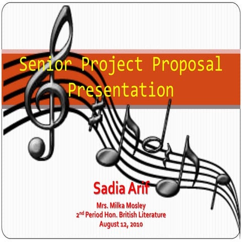 Senior Project Proposal | PDF