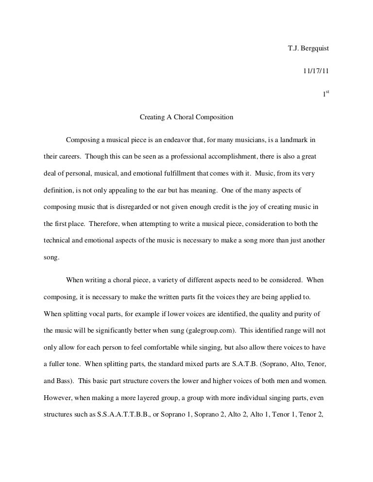 Senior papers