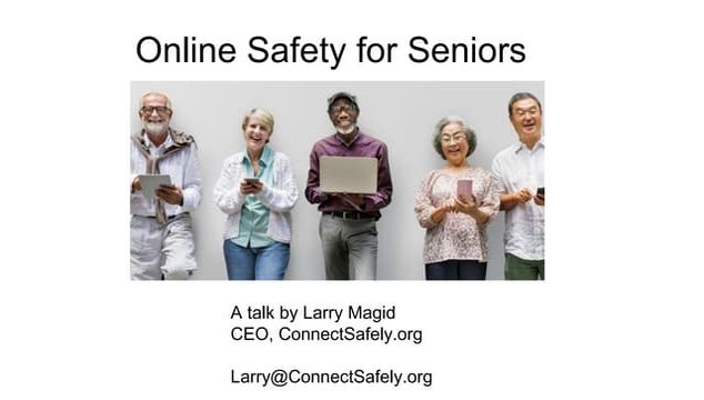 Online Safety for Seniors