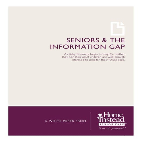 Caring for the Aging: Home Care Sonoma County | PDF