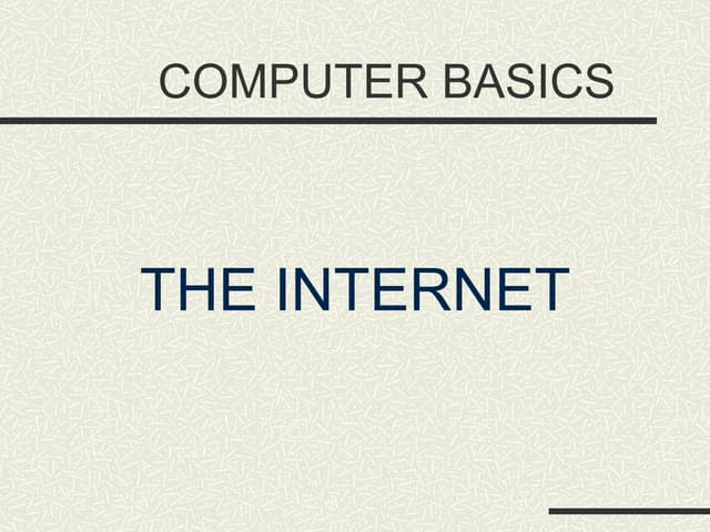 Internet