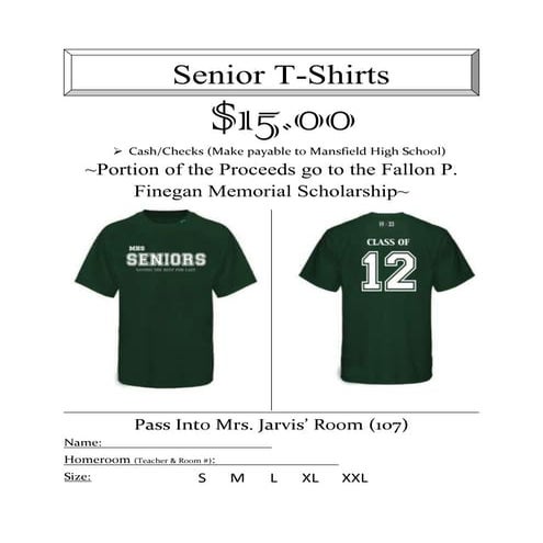 Senior T-Shirt OF | DOCX