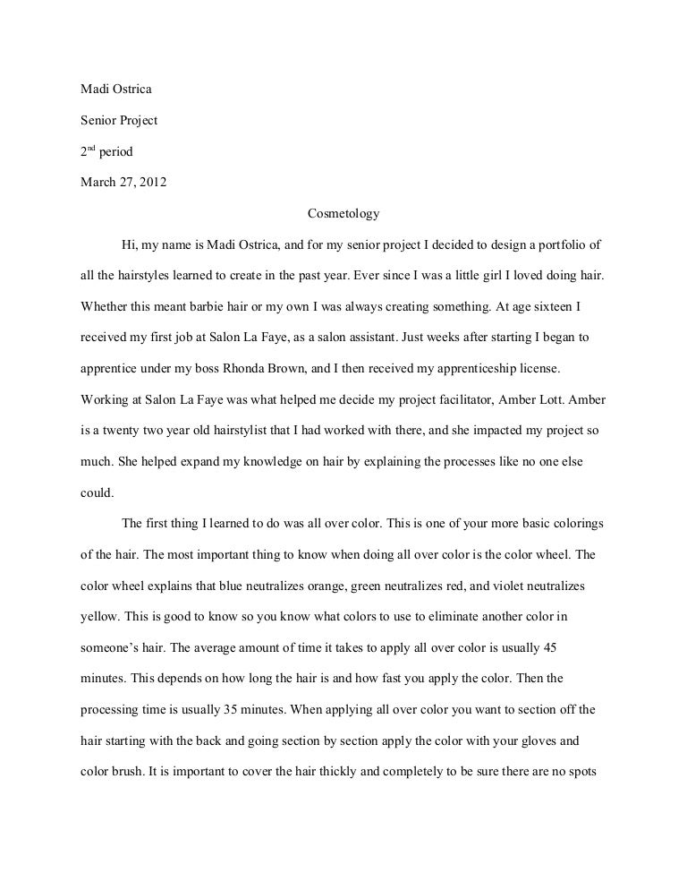 Senior Paper