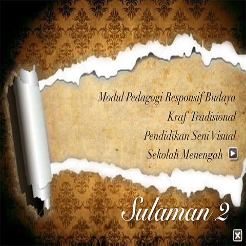 Seni Sulaman 2 Slide PPT