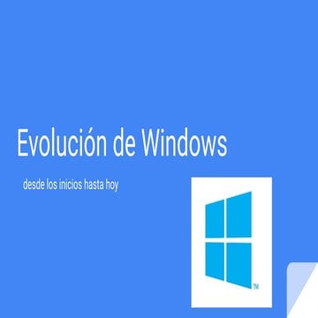 La Historia De Windors (Solo para informacion).pptx