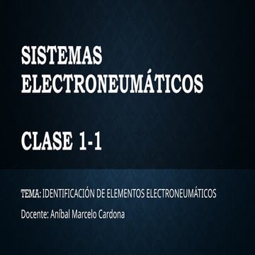 sistemas electroneumaticos para uso en la industria