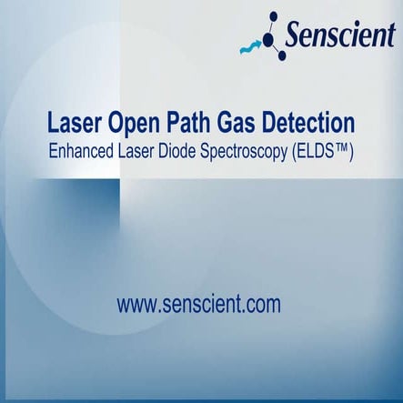 Senscient ELDS Laser Gas Detection System | PPT