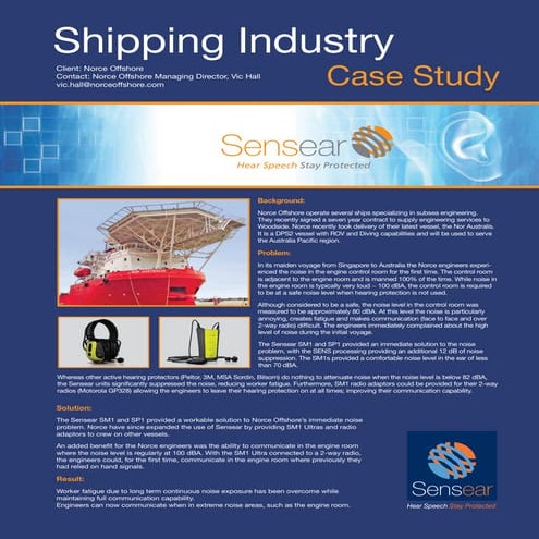 Shipping Industry Case Study